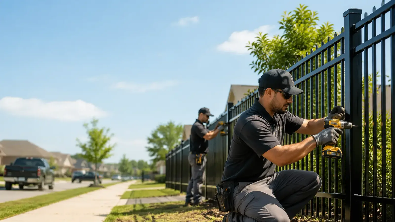 Metal Fence Installation in Wortham, TX